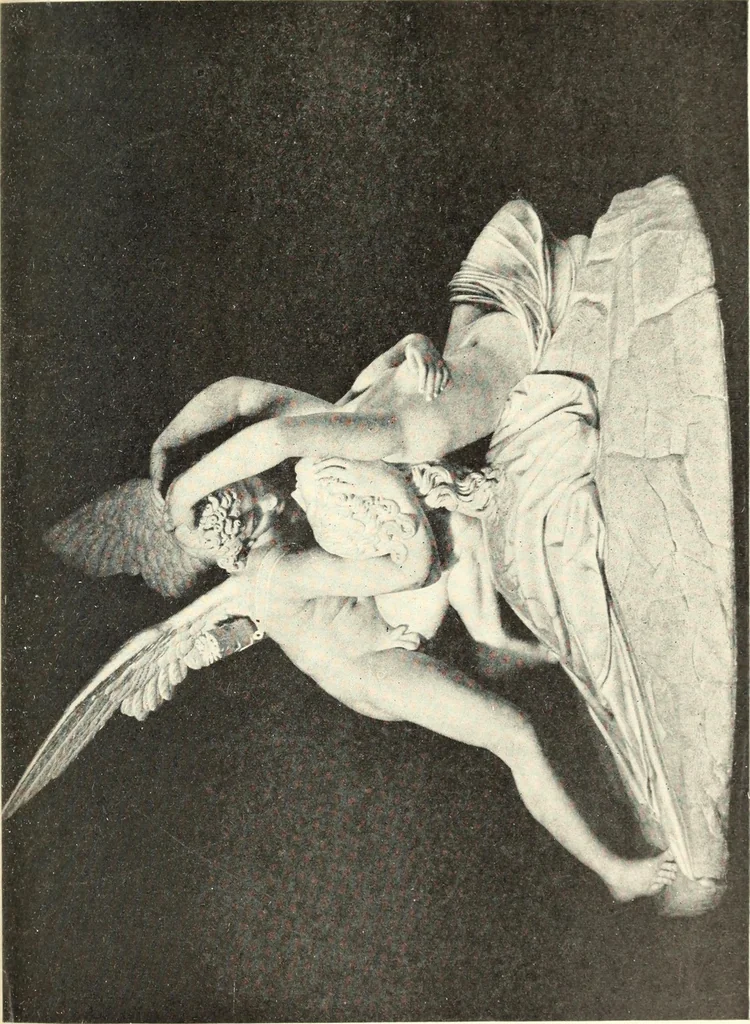 An illustration from Famous sculpture as seen and described by great writers, 1910, leaf 434