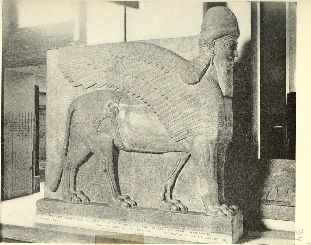 An illustration from Famous sculpture as seen and described by great writers, 1910, leaf 60