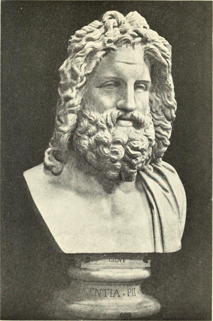 An illustration from Famous sculpture as seen and described by great writers, 1910, leaf 80