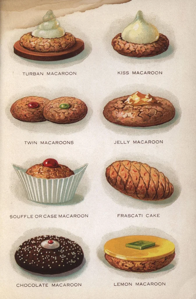 An illustration from Fancy Cake Baking (1926), 1926, leaf 44