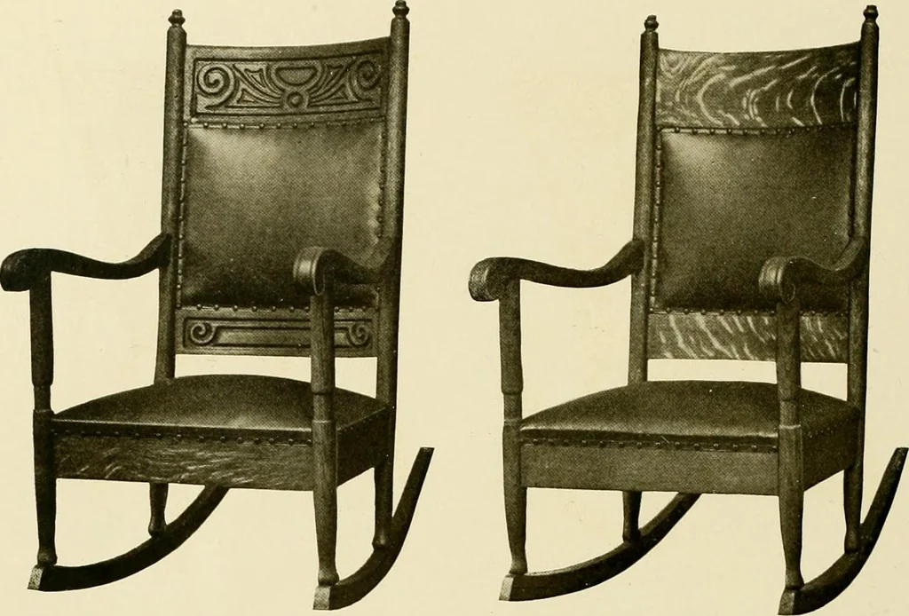 An illustration from Fancy chairs and rockers, 1909, leaf 10
