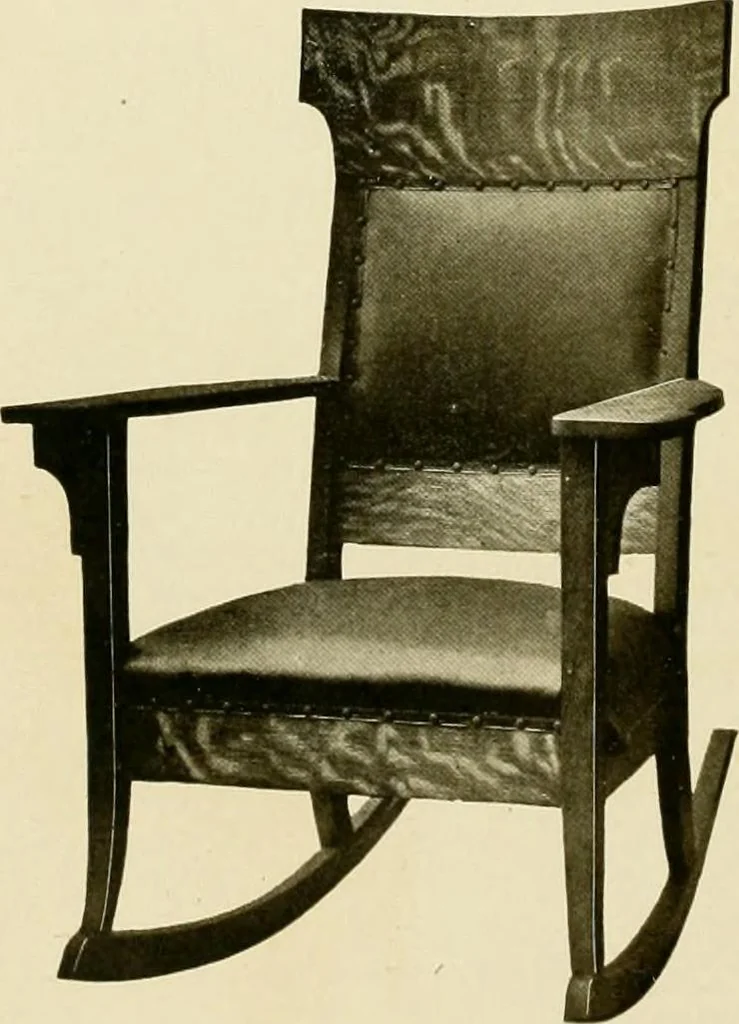 An illustration from Fancy chairs and rockers, 1909, leaf 10