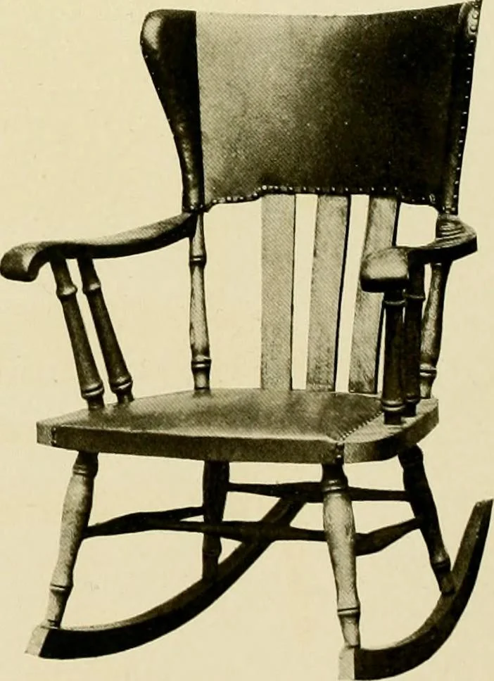 An illustration from Fancy chairs and rockers, 1909, leaf 10