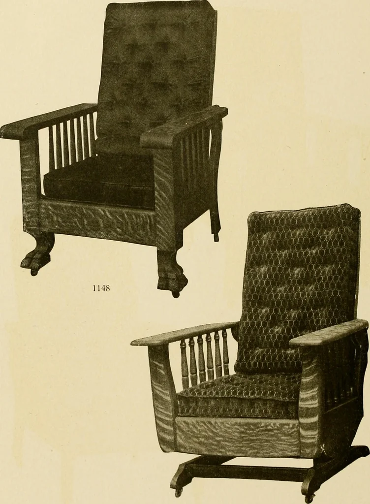 An illustration from Fancy chairs and rockers, 1909, leaf 104