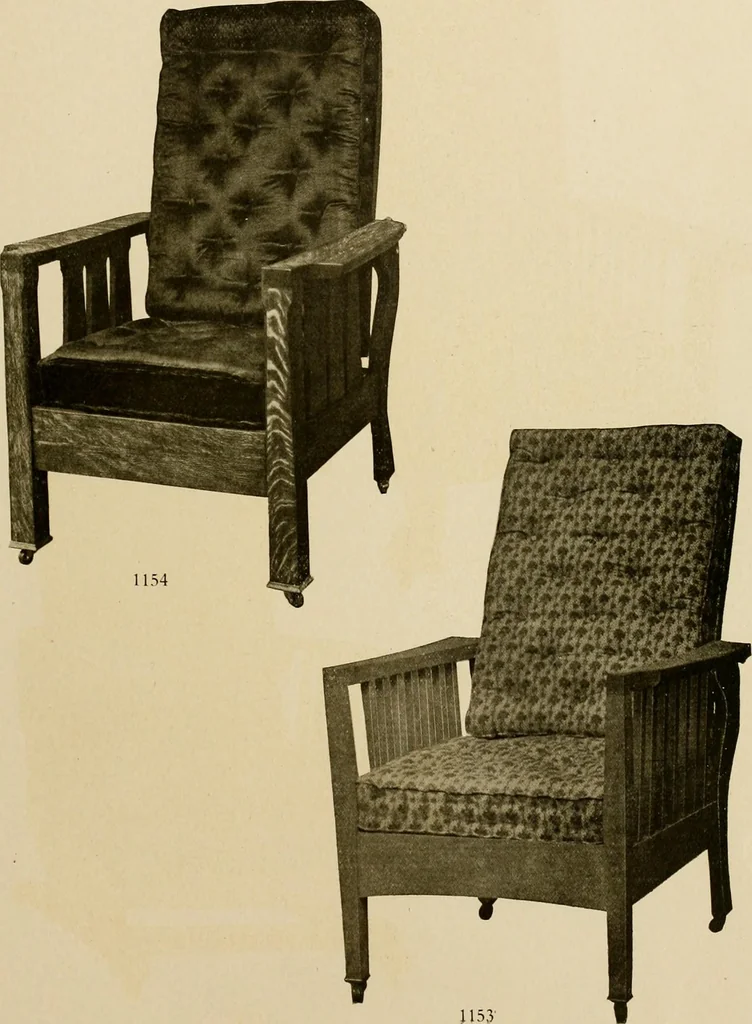 An illustration from Fancy chairs and rockers, 1909, leaf 105
