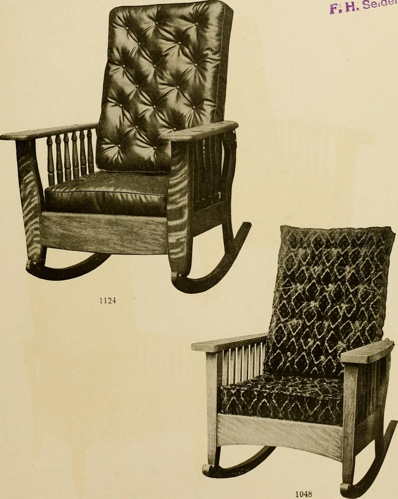 An illustration from Fancy chairs and rockers, 1909, leaf 109
