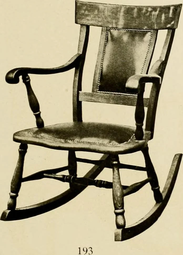 An illustration from Fancy chairs and rockers, 1909, leaf 11