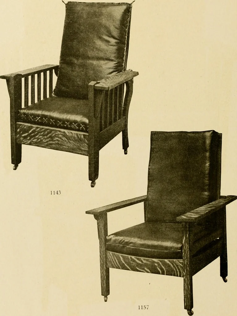 An illustration from Fancy chairs and rockers, 1909, leaf 116