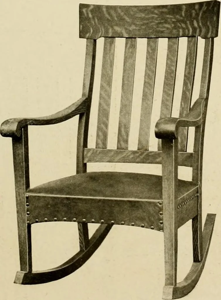 An illustration from Fancy chairs and rockers, 1909, leaf 13