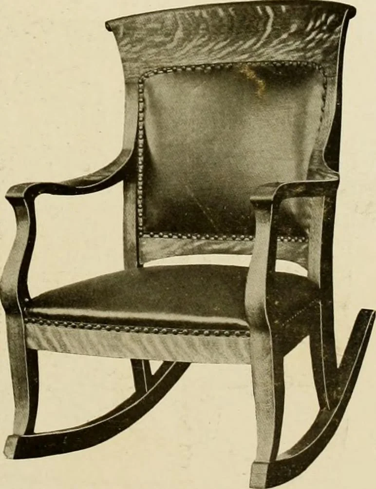 An illustration from Fancy chairs and rockers, 1909, leaf 13