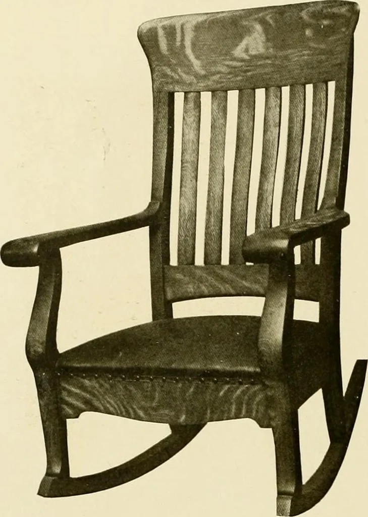 An illustration from Fancy chairs and rockers, 1909, leaf 14