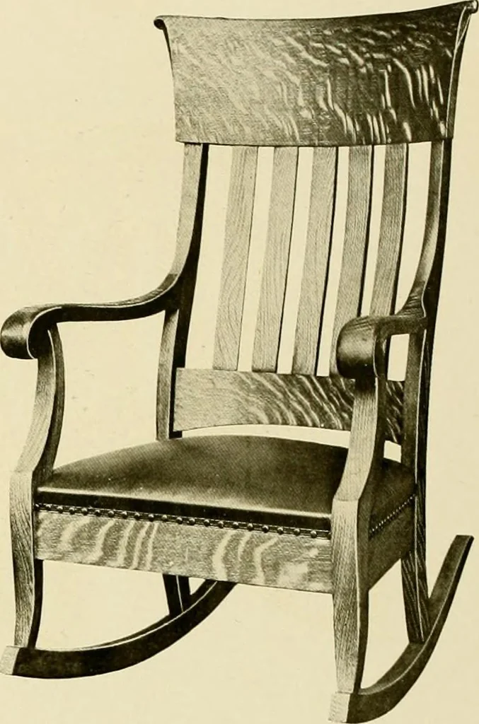 An illustration from Fancy chairs and rockers, 1909, leaf 14