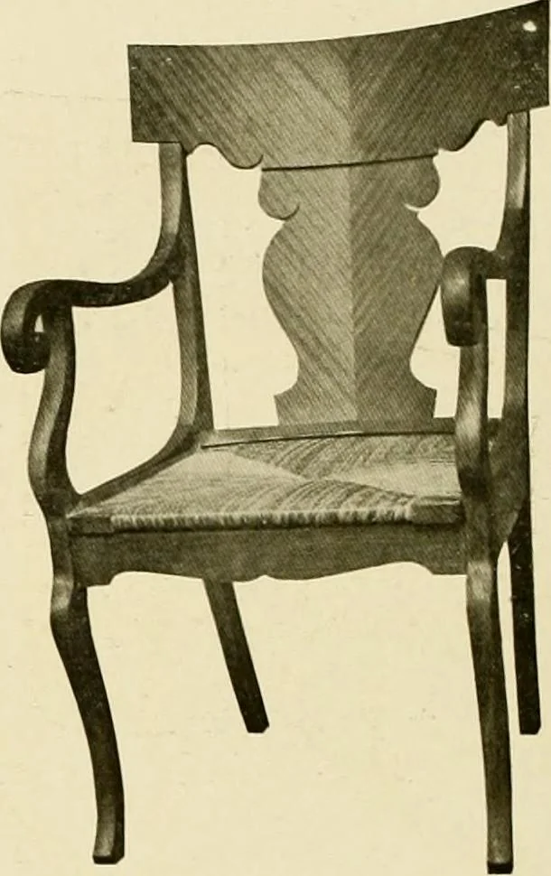 An illustration from Fancy chairs and rockers, 1909, leaf 16