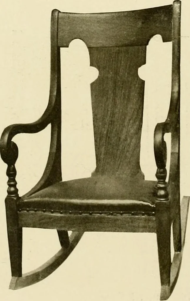 An illustration from Fancy chairs and rockers, 1909, leaf 16