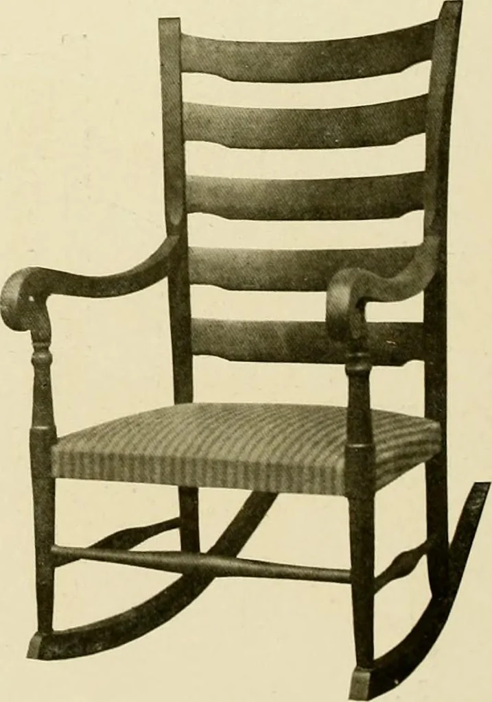 An illustration from Fancy chairs and rockers, 1909, leaf 16