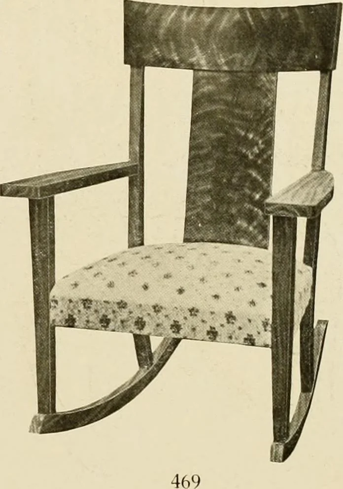 An illustration from Fancy chairs and rockers, 1909, leaf 17