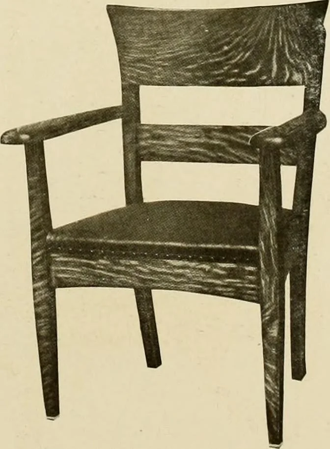 An illustration from Fancy chairs and rockers, 1909, leaf 17