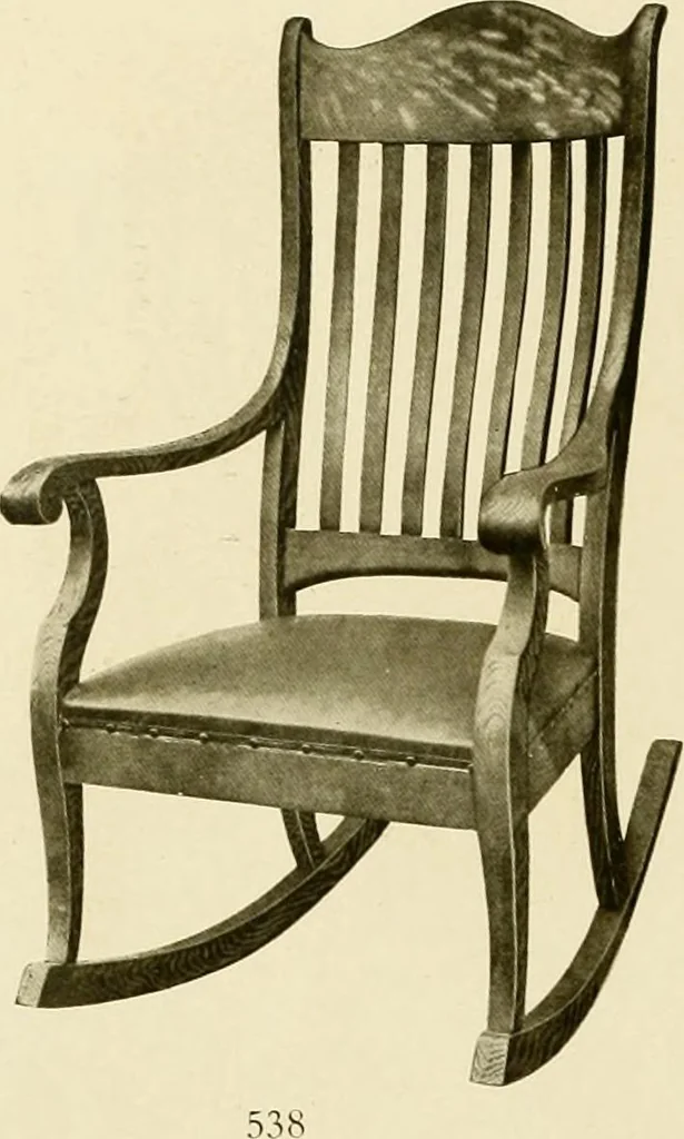 An illustration from Fancy chairs and rockers, 1909, leaf 18