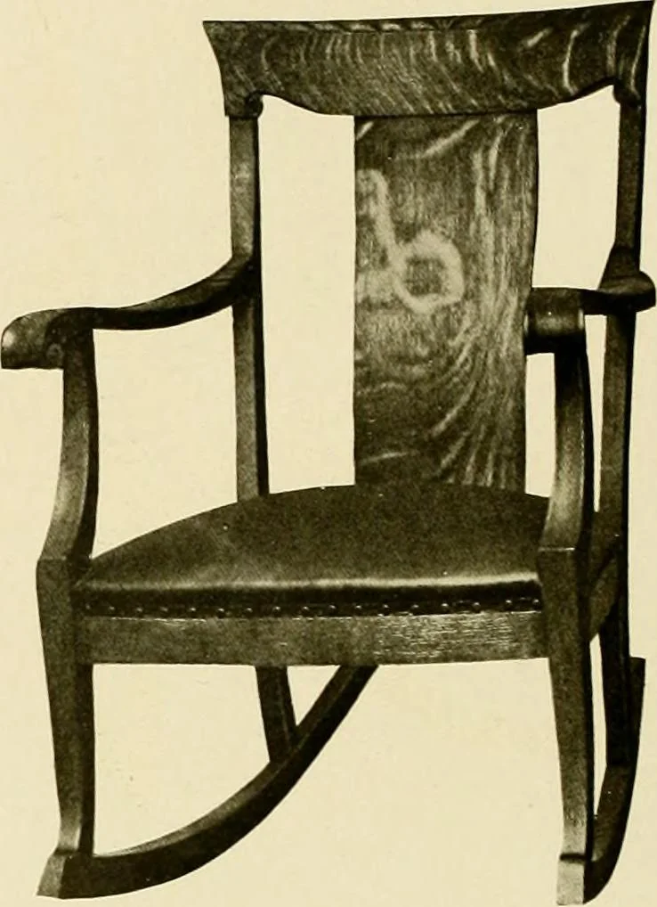 An illustration from Fancy chairs and rockers, 1909, leaf 18