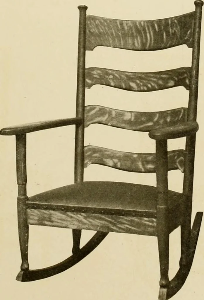 An illustration from Fancy chairs and rockers, 1909, leaf 19