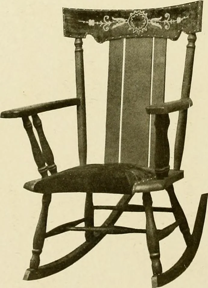An illustration from Fancy chairs and rockers, 1909, leaf 20