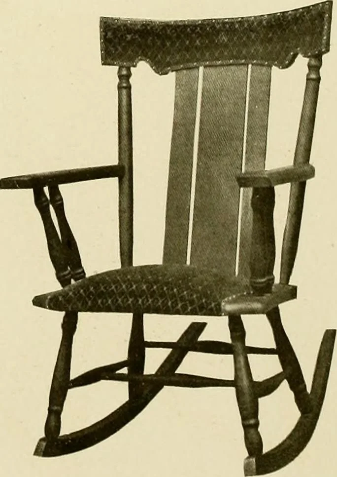 An illustration from Fancy chairs and rockers, 1909, leaf 20