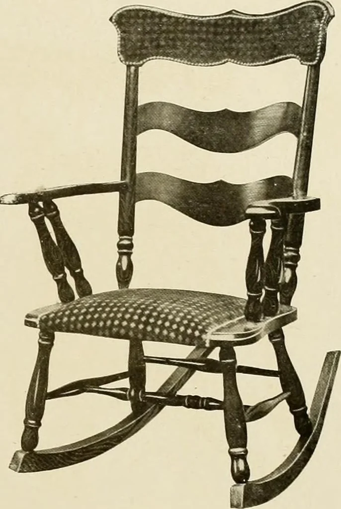 An illustration from Fancy chairs and rockers, 1909, leaf 21