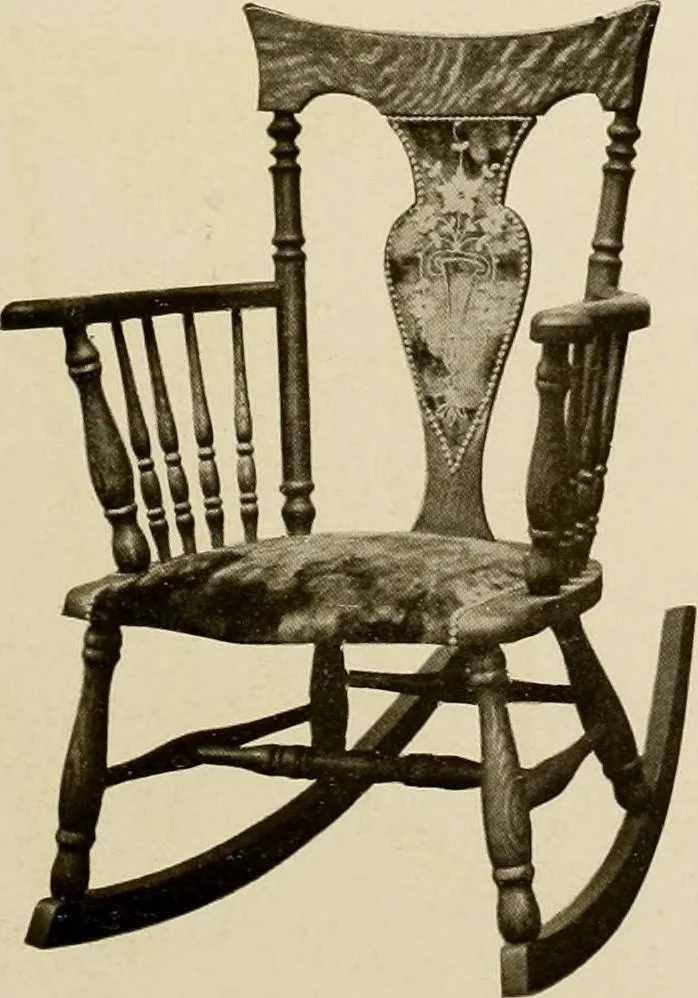 An illustration from Fancy chairs and rockers, 1909, leaf 21
