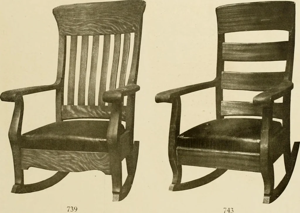 An illustration from Fancy chairs and rockers, 1909, leaf 23