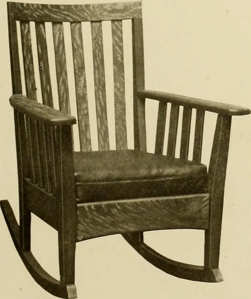 An illustration from Fancy chairs and rockers, 1909, leaf 23