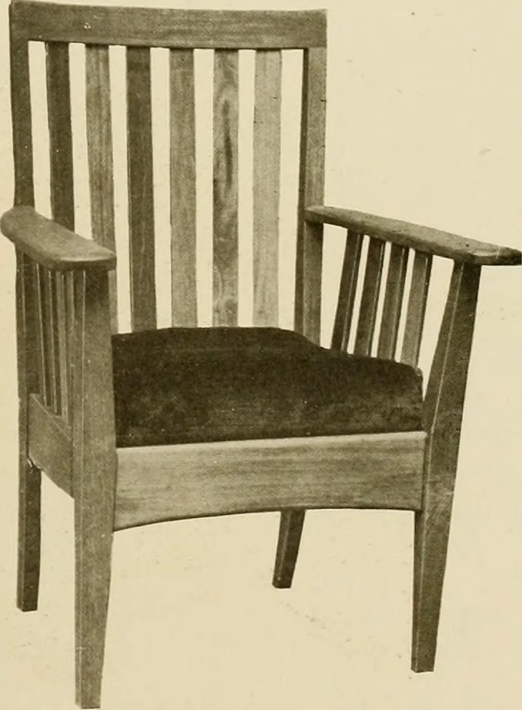 An illustration from Fancy chairs and rockers, 1909, leaf 23