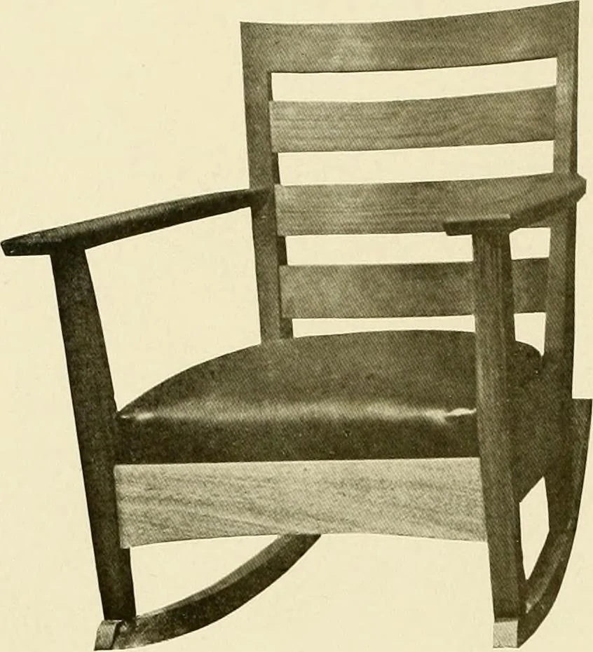 An illustration from Fancy chairs and rockers, 1909, leaf 24