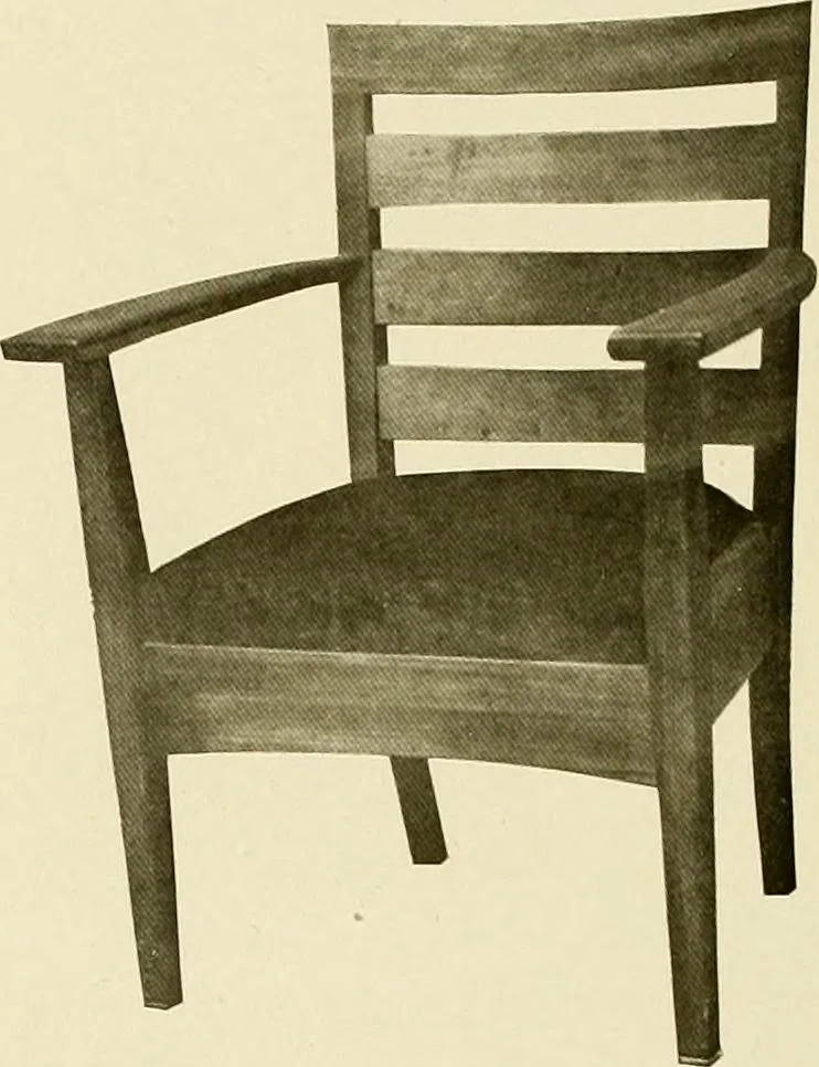 An illustration from Fancy chairs and rockers, 1909, leaf 24