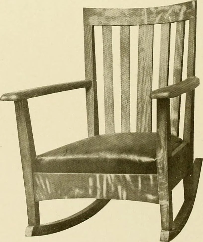 An illustration from Fancy chairs and rockers, 1909, leaf 24