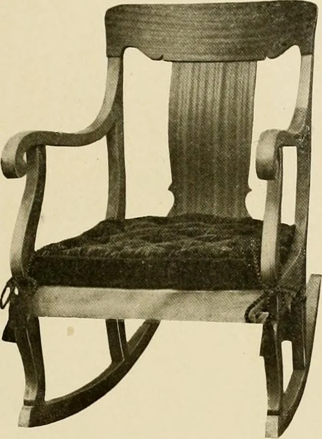 An illustration from Fancy chairs and rockers, 1909, leaf 27