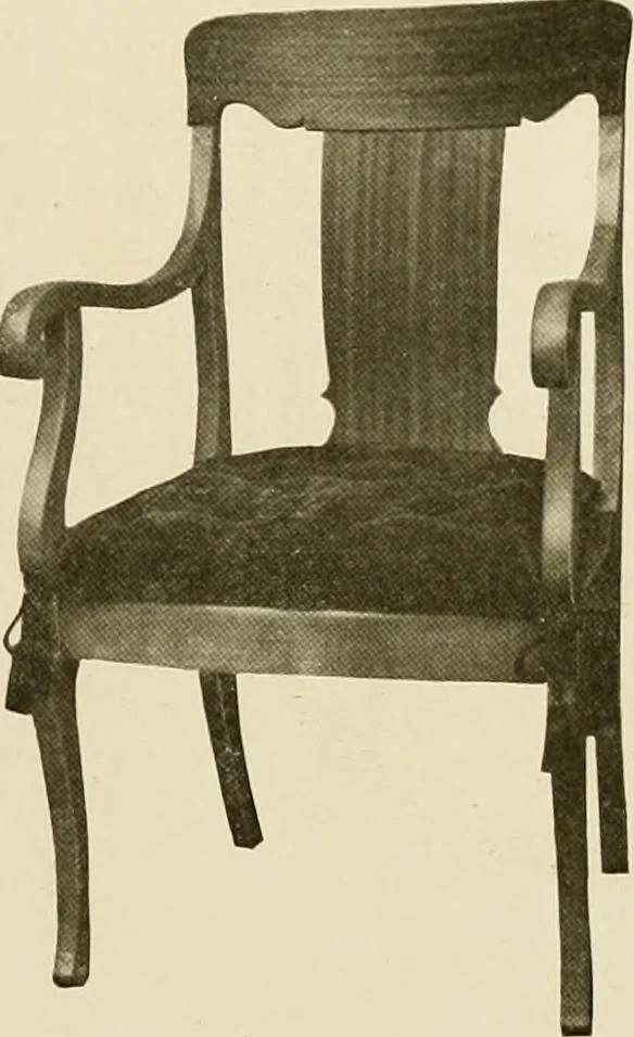An illustration from Fancy chairs and rockers, 1909, leaf 27