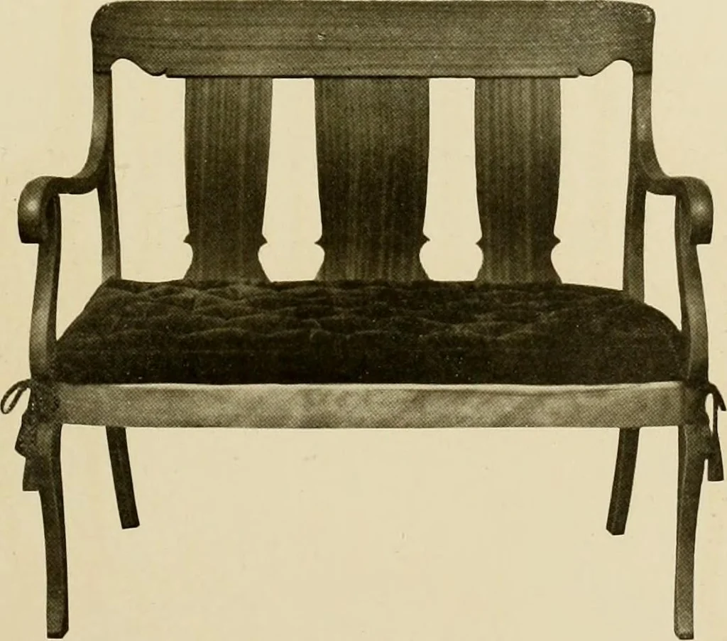 An illustration from Fancy chairs and rockers, 1909, leaf 27