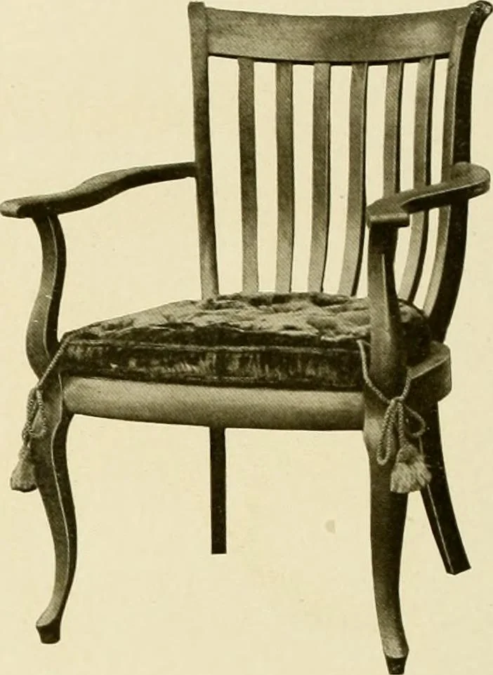 An illustration from Fancy chairs and rockers, 1909, leaf 28