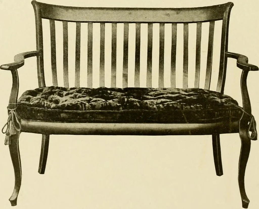 An illustration from Fancy chairs and rockers, 1909, leaf 28