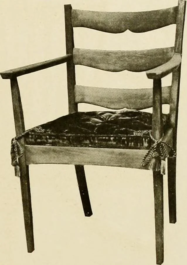 An illustration from Fancy chairs and rockers, 1909, leaf 29