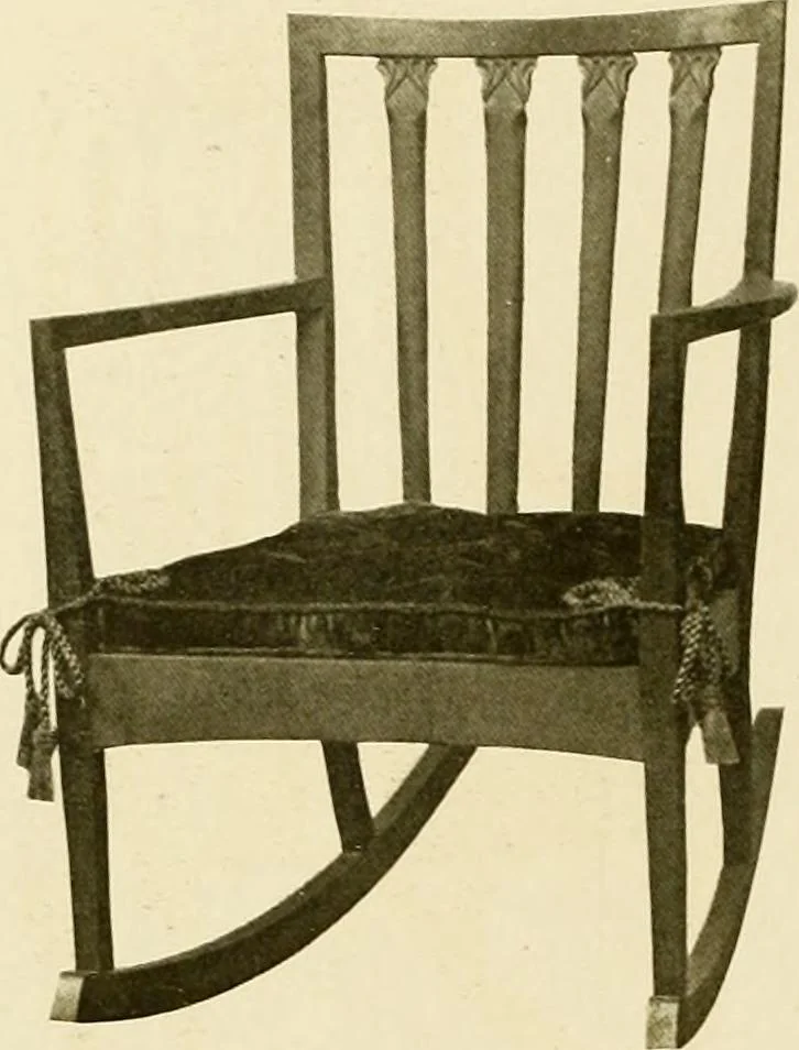 An illustration from Fancy chairs and rockers, 1909, leaf 30