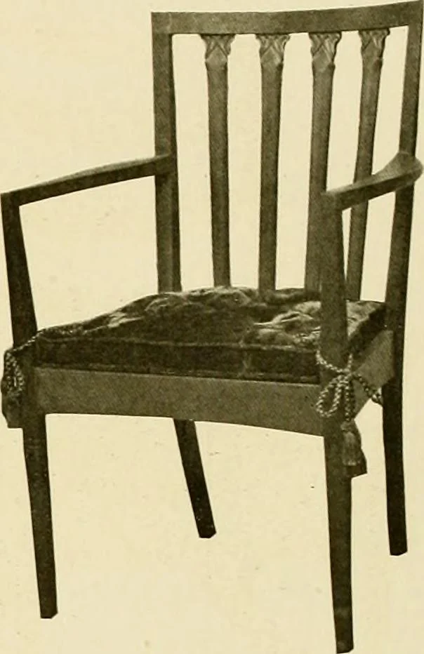 An illustration from Fancy chairs and rockers, 1909, leaf 30