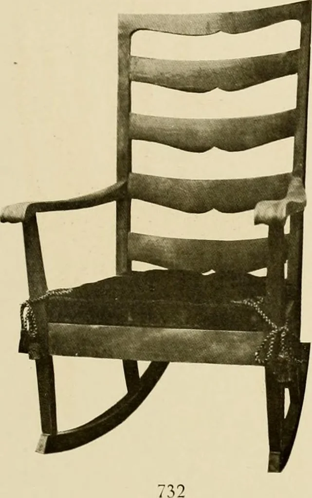 An illustration from Fancy chairs and rockers, 1909, leaf 31
