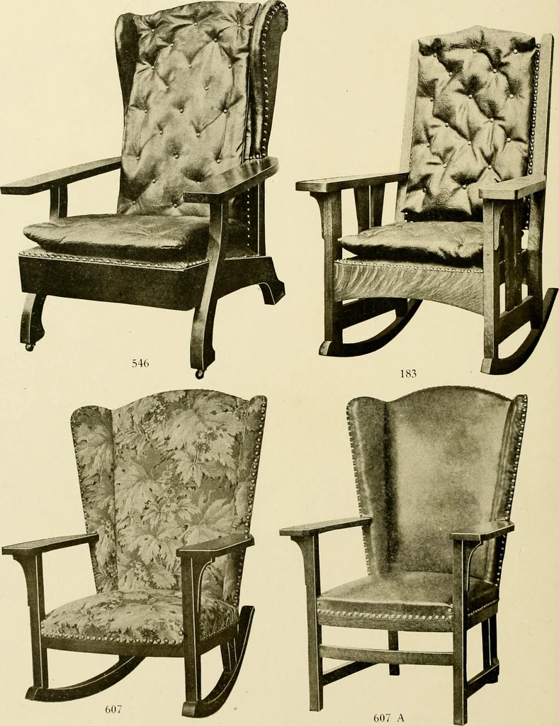 An illustration from Fancy chairs and rockers, 1909, leaf 32