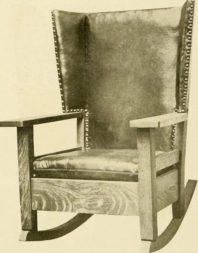 An illustration from Fancy chairs and rockers, 1909, leaf 36