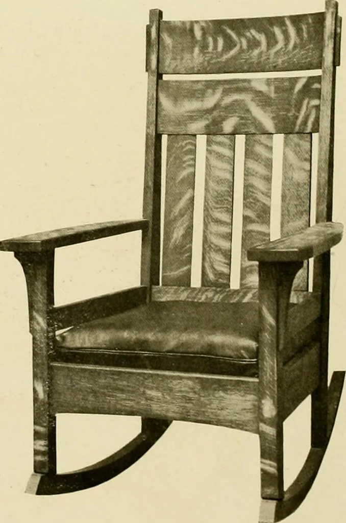 An illustration from Fancy chairs and rockers, 1909, leaf 36