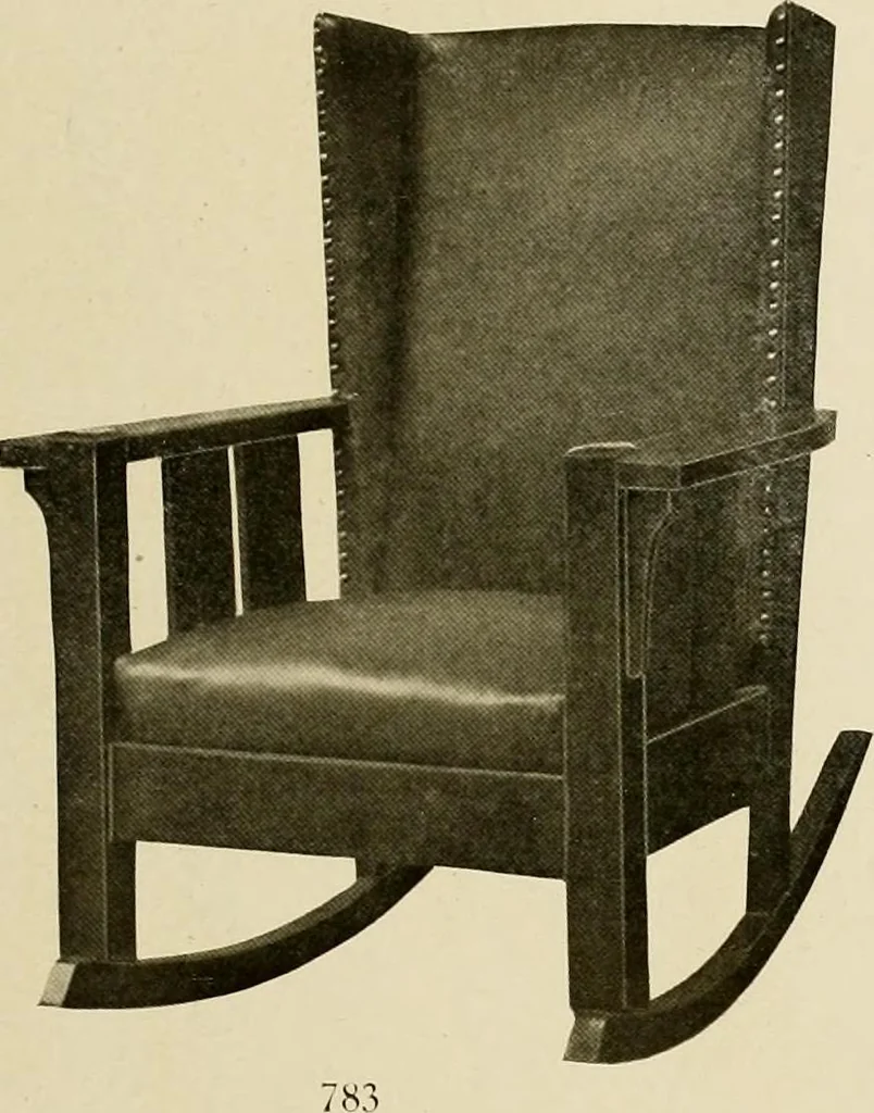 An illustration from Fancy chairs and rockers, 1909, leaf 37