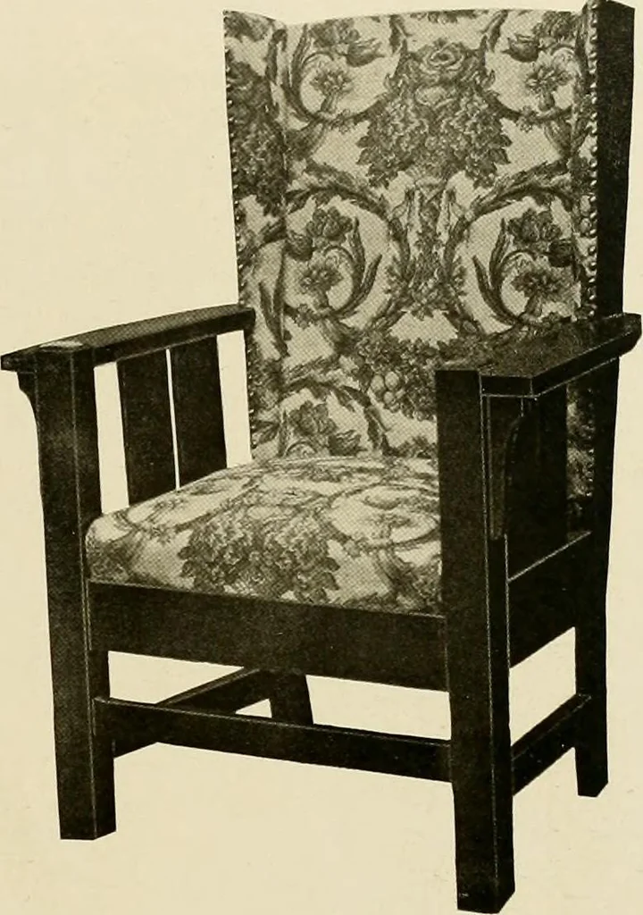An illustration from Fancy chairs and rockers, 1909, leaf 37