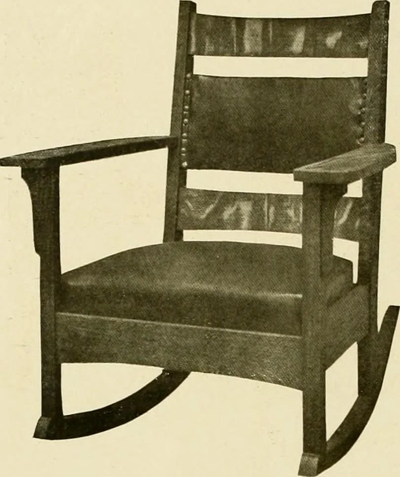 An illustration from Fancy chairs and rockers, 1909, leaf 40