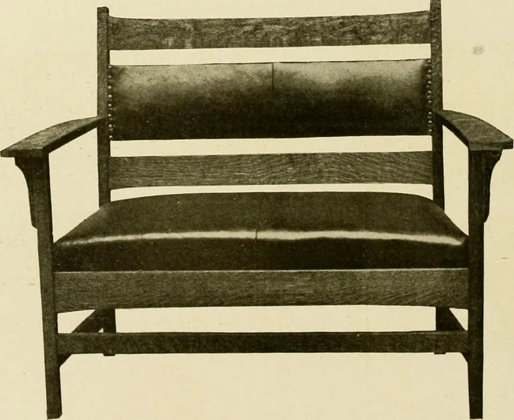 An illustration from Fancy chairs and rockers, 1909, leaf 40